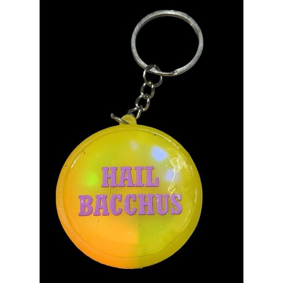 Bacchus Mardi Gras New Orleans Light Up Keychain - Picture 4 of 8